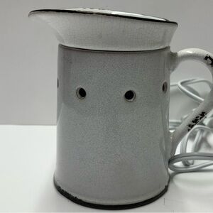 Scentsy Prairie Pitcher Wax Warmer Distressed Shabby Chic Farmhouse Rustic